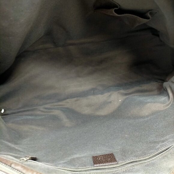 Gucci Hand Bag Sherry Line Brown PVC 693-042825 - Picture 11 of 13